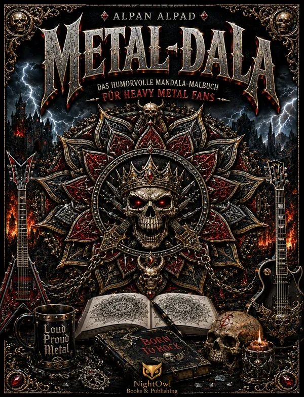 Frontcover – Heavy-Metal-Dala von Alpan Alpad