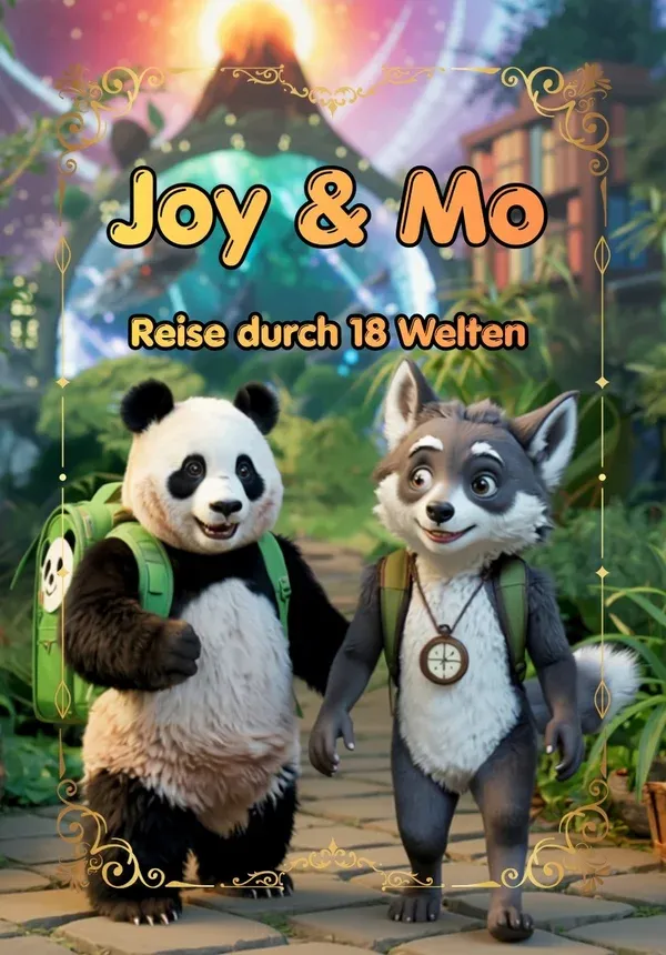 Frontcover – Joy & Mo – Reise durch 18 Welten von Alpan Alpad
