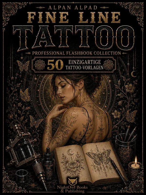 Frontcover – Fine Line Tattoo von Alpan Alpad