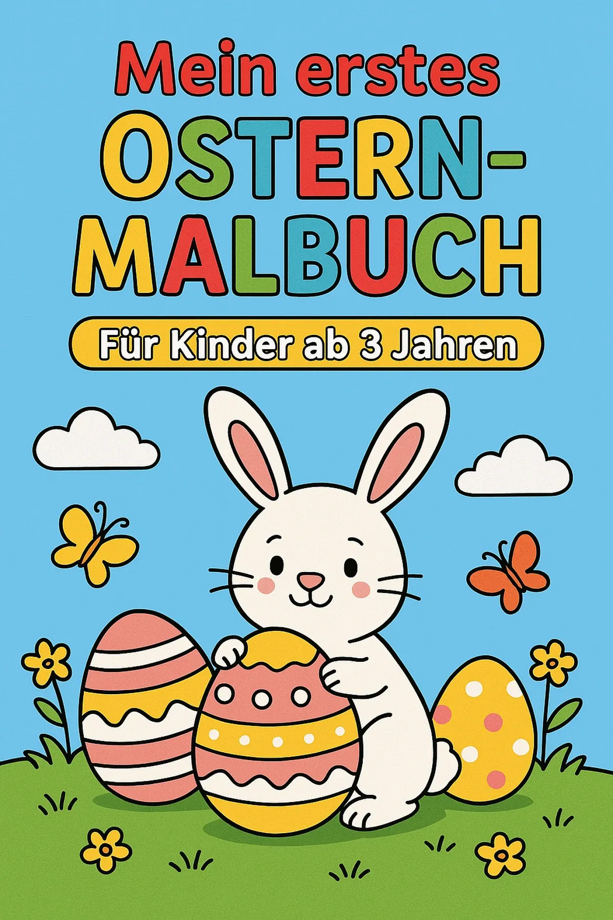 Frontcover – Mein erstes Ostern-Malbuch von Alpan Alpad