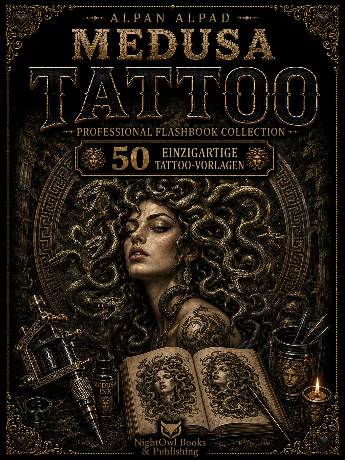 Frontcover – Medusa Tattoo von Alpan Alpad