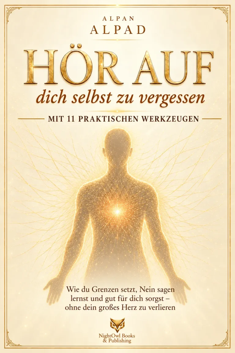 Cover – HÖR AUF – dich selbst zu vergessen